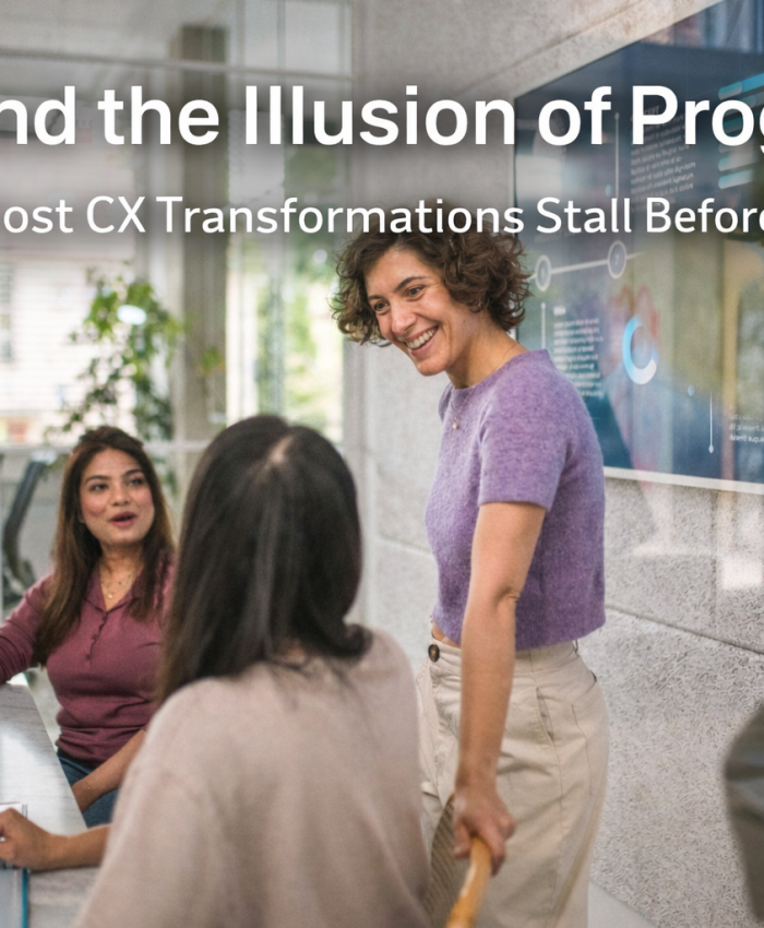 AI and the illusion of progress: Why Most CX Transformations Will Stall Before They Scale