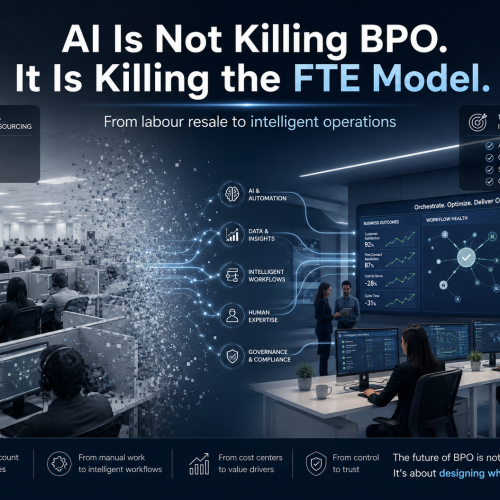 AI transforming BPO operations model